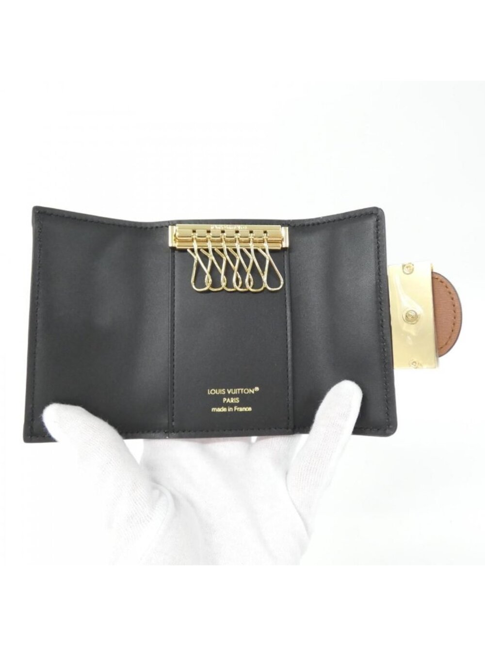 Louis Vuitton Monogram Key Case Multicles Key Holder - Picture 3 of 4